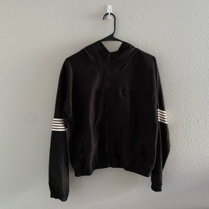 Forever 21 Windbreaker Size Small Black White